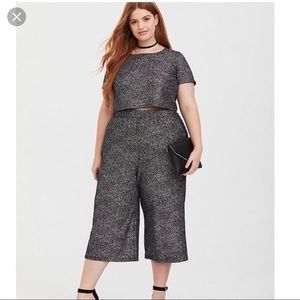 Two piece culottes